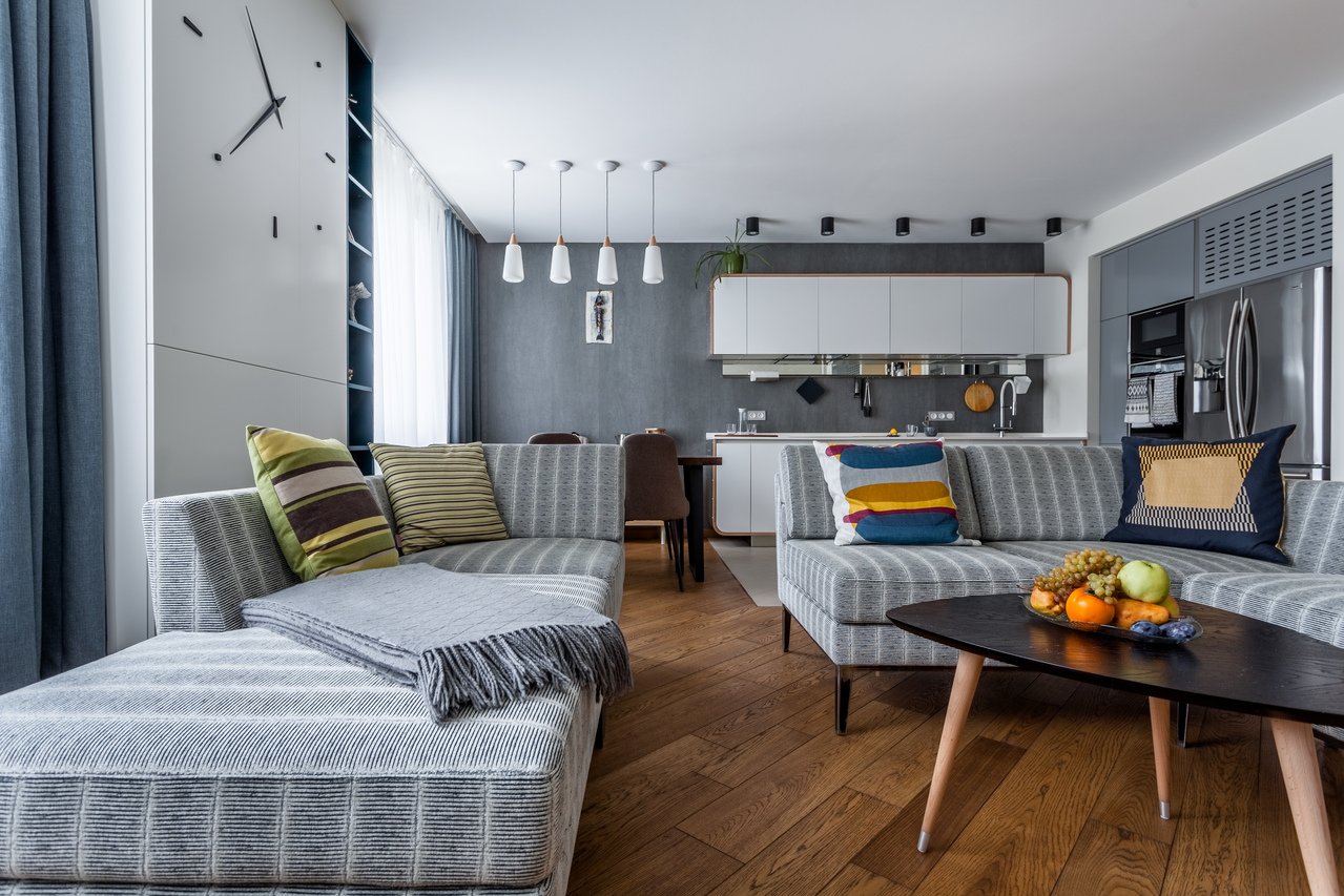 Частный интерьер в ЖК Крылов